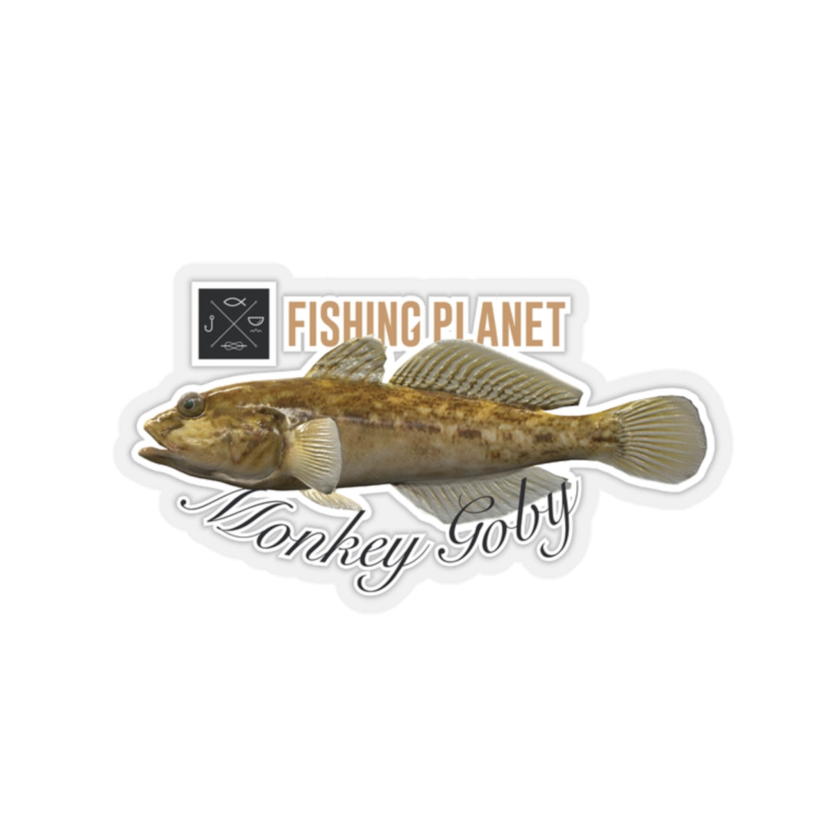 Fishing Planet +Monkey Goby Sticker (US shipping)