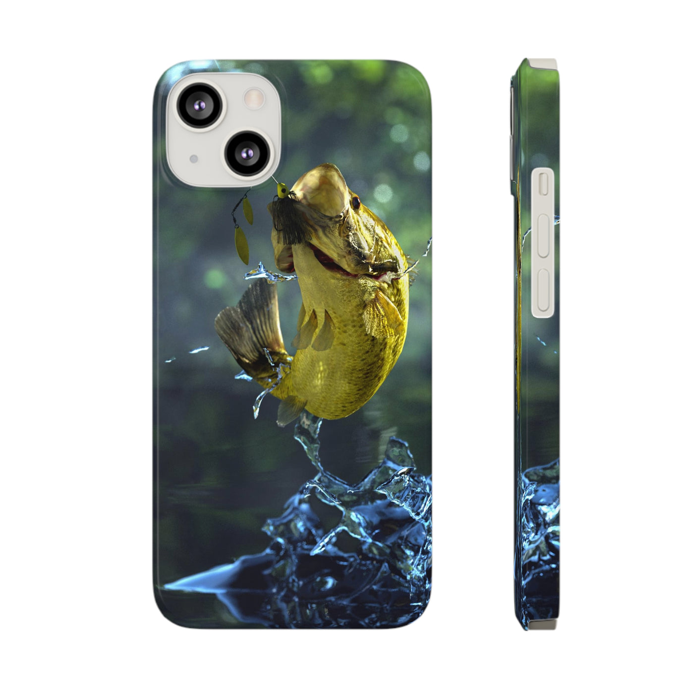 Fishing Gear Fish Phone Case For iPhone 15 13 12 11 14 Pro Max Mini X